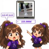(Che Tên) Khúc nối silicone có đế hít dính bề mặt phẳng chăm sóc nữ Chuẩn Auth