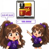 (Che Tên) Nước hoa Popper LGBT SuperRush 10ml hương cực mạnh Chuẩn Auth