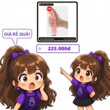 (Che Tên) Dụng Cụ Đấm Lưng Tẩm Quất Giải Tỏa Căng Thẳng Cho Nữ - Thiết Bị Massage Silicone TPR Chất Lượng Cao 22cm Hộp Trắng Kín