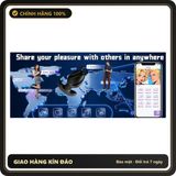 (Che Tên) Butt Plug Xoay 360 Độ Kết Nối App: Người Ấy Ở Xa Vẫn Giữ Được Nhịp Bảo Mật Tuyệt Đối