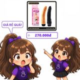 (Che Tên) Dương Vật Giả Sweet Partner Cong Rung – Thiết Kế Silicon Gân Nổi, Kích Thích Đa Điểm, Sử Dụng 2 Pin AA Giá Rẻ - Hàng Mới Về