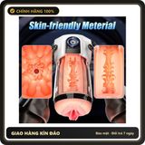 (Che Tên) Âm Đạo Giả Rung Rên LeoliesHana Cao Cấp Bảo Đảm - chất liệu an toàn cho da, dễ vệ sinh, êm ái khi dùng
