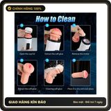 (Che Tên) Âm Đạo Giả Rung Rên LeoliesHana Cao Cấp Bảo Đảm - chất liệu an toàn cho da, dễ vệ sinh, êm ái khi dùng