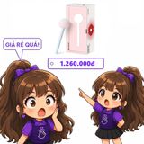 Chày Rung Mini Kisstoy Lala Pop Hình Kẹo Mút chính hãng - sạc USB, silicone mềm mại, chất liệu an toàn cho da - giao hàng che tên kín đáo
