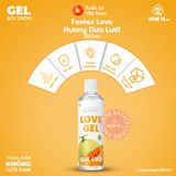 Gel Bôi Trơn Feelex Love Hương Dưa Lưới chính hãng - gốc nước không dính rít, dịu nhẹ an toàn cho da, dễ rửa sạch - giao hàng che tên kín đáo