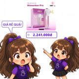 Máy Bú Hút Âm Vật Womanizer Pro chính hãng - 11 mức rung, sạc usb, rung êm không tiếng động - giao hàng che tên kín đáo