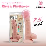 Dương Vật Dính Tường Chisa Flatterer chính hãng - sạc USB, đế hít tường, silicone mềm mại - giao hàng che tên kín đáo