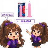 Dương Vật Giả Dính Tường Hi-Rubber Expansion Màu Hồng chính hãng - sạc USB, đế hít tường, silicone mềm mại - giao hàng che tên kín đáo