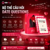 Bộ Thẻ Bài Tình Yêu Questions Date | Lever chính hãng - chất liệu an toàn cho da, dễ vệ sinh, êm ái khi dùng - giao hàng che tên kín đáo