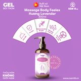 Gel Dầu Massage Body Feelex Hương Lavender chính hãng - chất liệu an toàn cho da, dễ vệ sinh, êm ái khi dùng - giao hàng che tên kín đáo