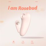 Máy Kích Thích Âm Vật Kissen Rosebud chính hãng - chất liệu an toàn cho da, dễ vệ sinh, êm ái khi dùng - giao hàng che tên kín đáo