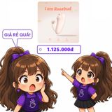 Máy Kích Thích Âm Vật Kissen Rosebud chính hãng - chất liệu an toàn cho da, dễ vệ sinh, êm ái khi dùng - giao hàng che tên kín đáo