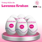 Trứng Lovense Kraken chính hãng - chất liệu an toàn cho da, dễ vệ sinh, êm ái khi dùng - giao hàng che tên kín đáo