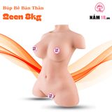 Búp Bê Bán Thân Qeen 8kg chính hãng - chất liệu an toàn cho da, dễ vệ sinh, êm ái khi dùng - giao hàng che tên kín đáo