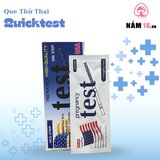 Que Thử Thai Quicktest chính hãng - chất liệu an toàn cho da, dễ vệ sinh, êm ái khi dùng - giao hàng che tên kín đáo