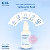Gel Bôi Trơn Cấp Ẩm Her Feel Hyaluronic Acid chính hãng - dịu nhẹ an toàn, có dưỡng ẩm, dịu nhẹ an toàn cho da - giao hàng che tên kín đáo