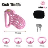 Khóa Dương Vật Nhựa Ổ Khóa Chìm KN60 Size L chính hãng - chất liệu an toàn cho da, dễ vệ sinh, êm ái khi dùng - giao hàng che tên kín đáo