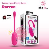 Trứng Rung Pretty Love Dorren Điều Khiển App chính hãng - điều khiển qua app, chất liệu an toàn cho da, dễ vệ sinh - giao hàng che tên kín đáo