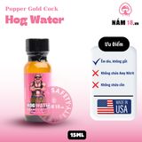 Popper Golden Cock Hog Water chính hãng - hàng chuẩn nhập khẩu, nắp kín không bay hơi, dùng được nhiều lần - giao hàng che tên kín đáo