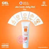 Gel Bôi Trơn Ấm Nóng Jex Luve Jelly chính hãng - gốc nước không dính rít, dịu nhẹ an toàn, dịu nhẹ an toàn cho da - giao hàng che tên kín đáo