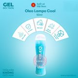 Gel Bôi Trơn Mát Lạnh Oleo Lampo Cool chính hãng - gốc nước không dính rít, dịu nhẹ an toàn cho da, dễ rửa sạch - giao hàng che tên kín đáo