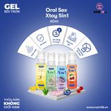 Gel Bôi Trơn Oral Sex Xtoy 5in1 Hương Việt Quất chính hãng - gốc nước không dính rít, dung tích 60ml, có dưỡng ẩm - giao hàng che tên kín đáo