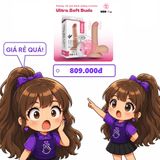 Dương Vật Dính Tường Lovetoy Ultra Soft Dude 7.5 Có Rung chính hãng - sạc USB, silicone mềm mại, chất liệu an toàn cho da - giao hàng che tên kín đáo