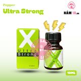 Popper Ultra Strong chính hãng - hàng chuẩn nhập khẩu, nắp kín không bay hơi, dùng được nhiều lần - giao hàng che tên kín đáo