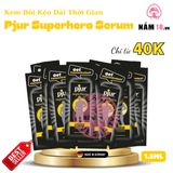 Kem Bôi Kéo Dài Thời Gian Pjur Superhero Serum - Tuýp 1.5ml chính hãng - thấm nhanh không nhờn rít, dùng trước khi quan hệ, nhỏ gọn dễ mang theo - giao hàng che tên kín đáo