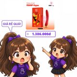 Dương Vật Giả ROMP Hype 6 Chế Độ Rung chính hãng - chất liệu an toàn cho da, dễ vệ sinh, êm ái khi dùng - giao hàng che tên kín đáo