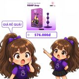 Chuỗi Hạt Kích Thích Hậu Môn Romp Amp chính hãng - chất liệu an toàn cho da, dễ vệ sinh, êm ái khi dùng - giao hàng che tên kín đáo