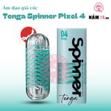 Âm Đạo Giả Cốc Tenga Spinner Pixel 4 chính hãng - chất liệu an toàn cho da, dễ vệ sinh, êm ái khi dùng - giao hàng che tên kín đáo