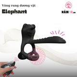 Vòng Rung Dương Vật Elephant 12 Chế Độ Rung chính hãng - chất liệu an toàn cho da, dễ vệ sinh, êm ái khi dùng - giao hàng che tên kín đáo