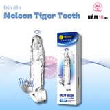 Đôn Dên Meleon Tiger Teeth Rung Nhánh Đầu Chống Tuột chính hãng - chất liệu an toàn cho da, dễ vệ sinh, êm ái khi dùng - giao hàng che tên kín đáo