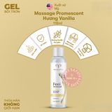 Gel Bôi Trơn Massage Promescent Vanilla chính hãng - gốc nước không dính rít, dịu nhẹ an toàn cho da, dễ rửa sạch - giao hàng che tên kín đáo