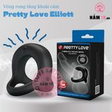 Vòng Rung Pretty Love Elliott 10 Chế Độ Rung chính hãng - chất liệu an toàn cho da, dễ vệ sinh, êm ái khi dùng - giao hàng che tên kín đáo