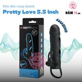Đôn Dên Pretty Love Rung Nhánh 5.5inch chính hãng - chất liệu an toàn cho da, dễ vệ sinh, êm ái khi dùng - giao hàng che tên kín đáo