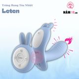 Trứng Rung Leten Tỏa Nhiệt 10 Chế Độ Rung chính hãng - chất liệu an toàn cho da, dễ vệ sinh, êm ái khi dùng - giao hàng che tên kín đáo
