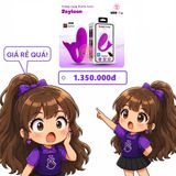 Trứng Rung Pretty Love Jayleen Điều Khiển App chính hãng - chất liệu an toàn cho da, dễ vệ sinh, êm ái khi dùng - giao hàng che tên kín đáo