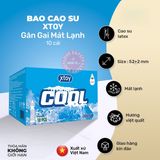 Bao Cao Su Gân Gai Hương Việt Quất Mát Lạnh Xtoy Cool chính hãng - có gai nổi, có hương thơm, ôm sát cảm giác thật - giao hàng che tên kín đáo