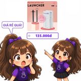 Ống Bơm Gel Hậu Môn Launcher chính hãng - chất liệu an toàn cho da, dễ vệ sinh, êm ái khi dùng - giao hàng che tên kín đáo