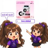 Vòng Đeo Dương Vật Love Moment chính hãng - thấm nhanh không nhờn rít, dùng trước khi quan hệ, nhỏ gọn dễ mang theo - giao hàng che tên kín đáo