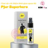 Chai Xịt Kéo Dài Thời Gian Pjur Superhero Strong chính hãng - thấm nhanh không nhờn rít, dùng trước khi quan hệ, nhỏ gọn dễ mang theo - giao hàng che tên kín đáo
