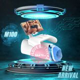 Âm Đạo Giả M100 Pro Rung Sục 7 Chế Độ chính hãng - 7 chế độ rung, chất liệu an toàn cho da, dễ vệ sinh - giao hàng che tên kín đáo
