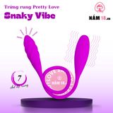 Trứng Rung Pretty Love Snaky chính hãng - chất liệu an toàn cho da, dễ vệ sinh, êm ái khi dùng - giao hàng che tên kín đáo