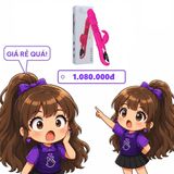 Dương Vật Vibrators Tỏa Nhiệt 12 Chế Độ rung nhấp chuyển động đẩy tới và lui Có Nhánh chính hãng - rung nhấp chuyển động đẩy tới và lui tự động, chất liệu an toàn cho da, dễ vệ sinh - giao h