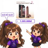 Dương Vật Dính Tường Có Bìu Lovetoy Nature Cock 9