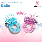 Vòng Rung Tăng Khoái Cảm Baile Chống Tuột chính hãng - chất liệu an toàn cho da, dễ vệ sinh, êm ái khi dùng - giao hàng che tên kín đáo