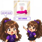 Trứng Rung Dildo Mini 10 Chế Độ Rung chính hãng - chất liệu an toàn cho da, dễ vệ sinh, êm ái khi dùng - giao hàng che tên kín đáo