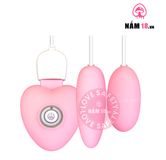 Trứng Rung MizzZee 2 Đầu Rung Đa Chế Độ chính hãng - chất liệu an toàn cho da, dễ vệ sinh, êm ái khi dùng - giao hàng che tên kín đáo